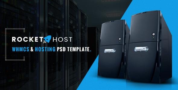 Rocket Host - WHMCS & Hosting PSD Template
           TFx