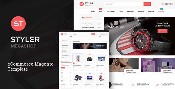 Styler Mega Shop Magento Theme
           TFx