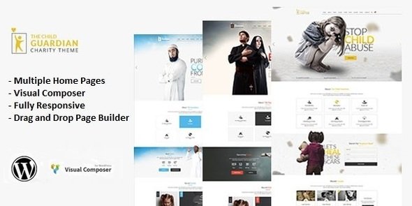 The Child Guardian - Responsive Charity WordPress Theme
           TFx