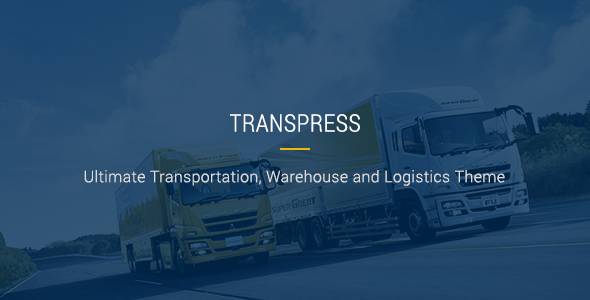 TransPress - Ultimate Transport, Logistics & Warehouse WP Theme
           TFx