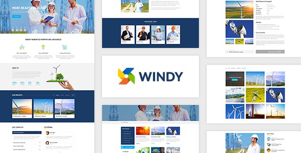 Windy - Wind Environmental Energy Theme
           TFx