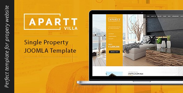 Apart-Villa | Single Property Real Estate Joomla Template
           TFx