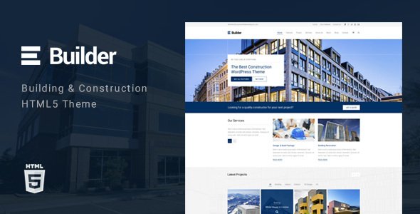 Builder - Building & Construction HTML Template
           TFx