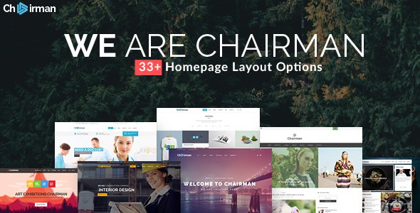 Chairman - Multi-Purpose HTML5 Template
           TFx