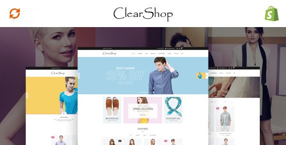 Clear Shop - Wonderful Responsive Shopify Theme
           TFx