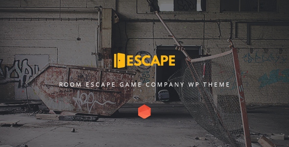 Escape - Real Life Room Escape Game Company WP Theme
           TFx