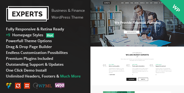 Experts - Professional Theme for Finance Firms
           TFx