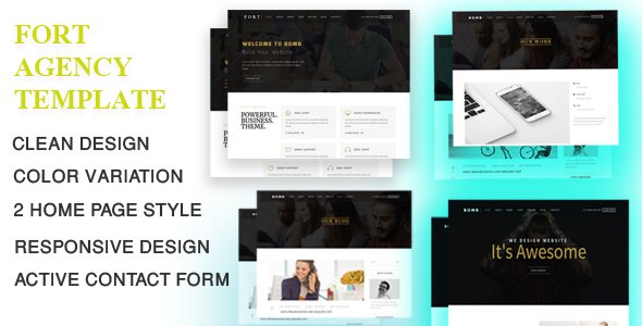 Fort - Corporate Agency Template
           TFx