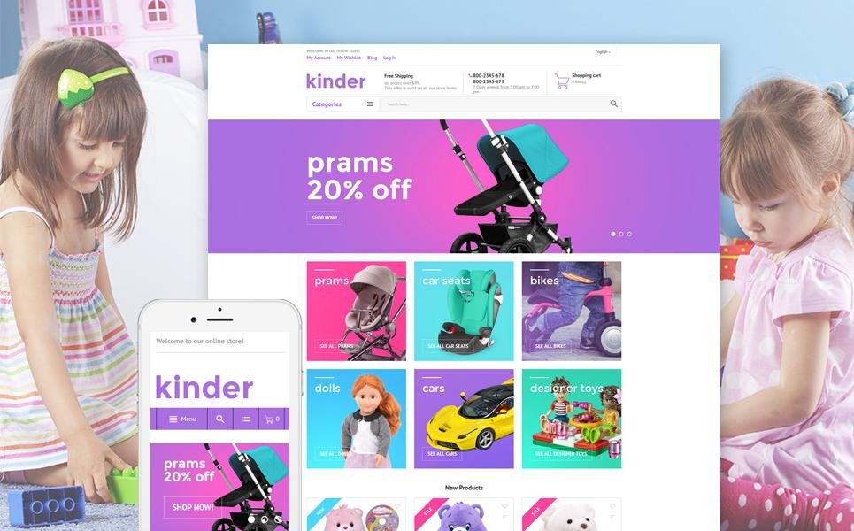 Kinder Magento Theme TMT