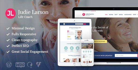 Life Coach - WP Theme for Personal Coach or Psychologist 
           TFx