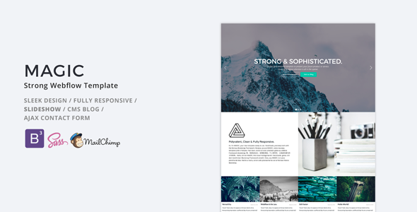 MAGIC - Strong Webflow Template
           TFx