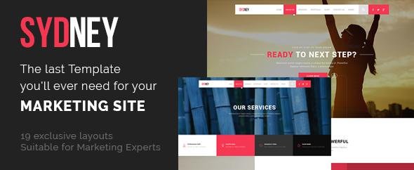 Sydney - Creative Marketing Template
           TFx