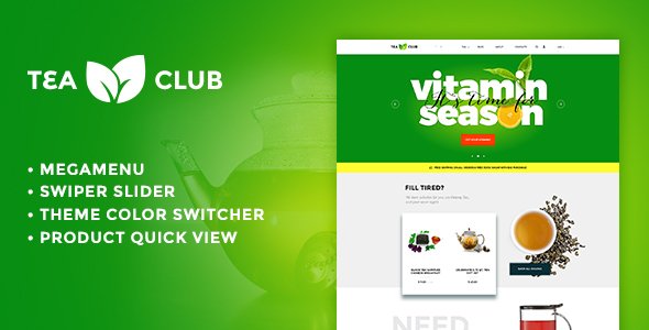 Tea Club - Responsive Shopify theme
           TFx