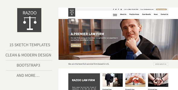 Trust - Lawyer & Attorney Business Sketch Template
           TFx