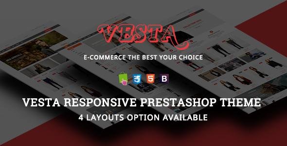 Vesta - Responsive Prestashop Theme
           TFx