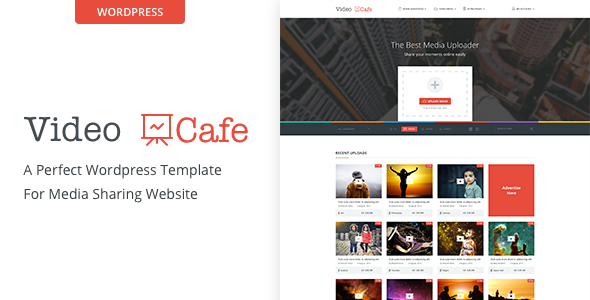 Video Cafe - Photo/Video Uploading Social Template
           TFx