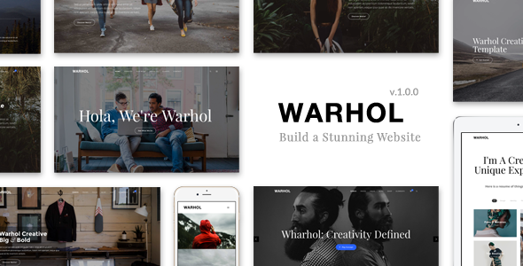 Warhol - Creative Multipurpose HTML Template
           TFx