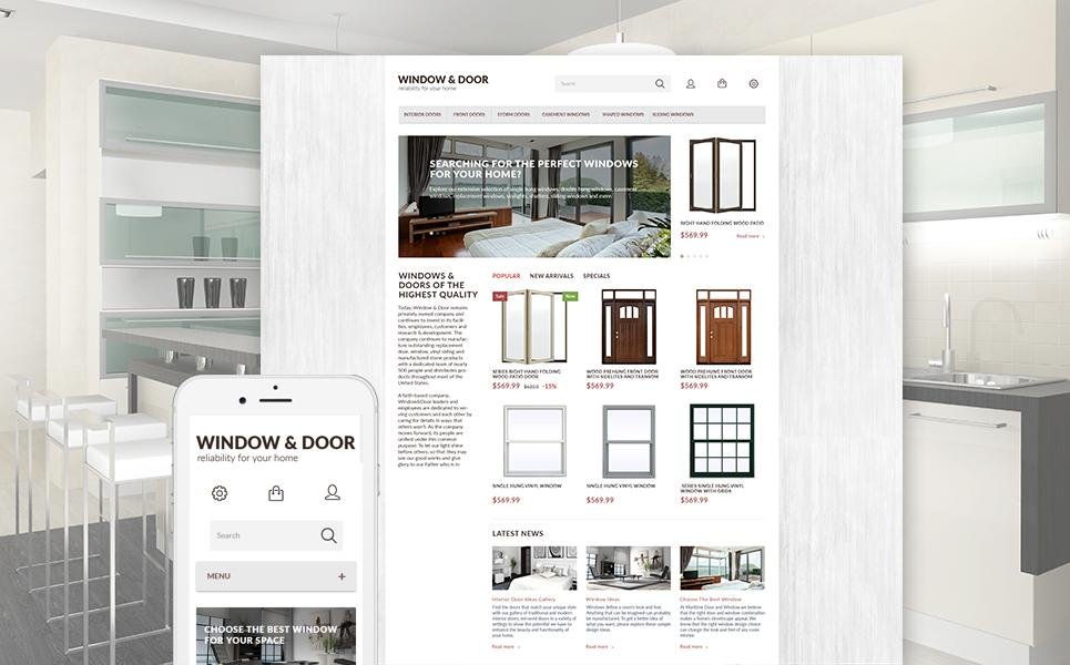 Window Door PrestaShop Theme TMT