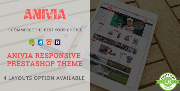 Anivia - Responsive Prestashop Theme
           TFx