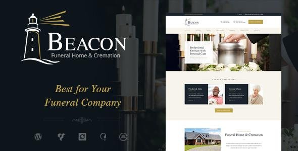 Beacon | Funeral Home WordPress Theme 
           TFx