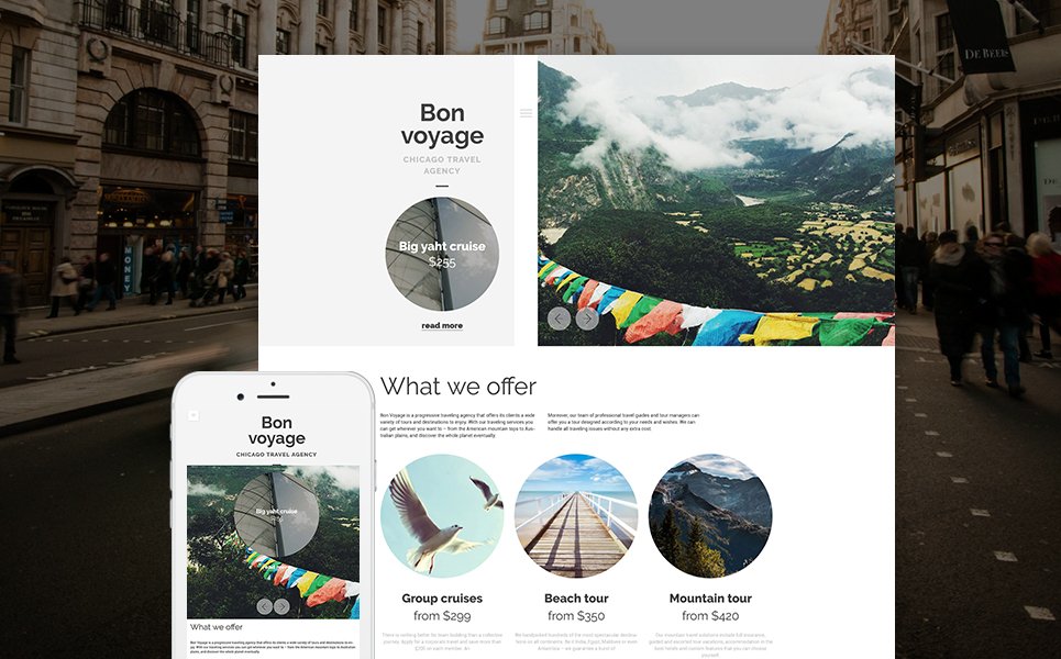 Bon Voyage WordPress Theme TMT