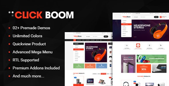 ClickBoom - Responsive Prestashop Multipurpose Theme
           TFx