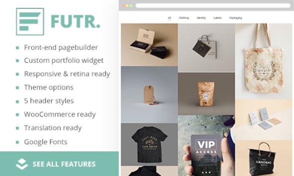 FUTR | Minimalistic & Content-Focused Portfolio Theme
           TFx
