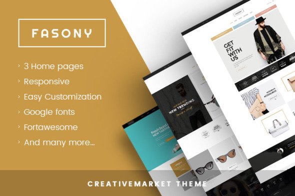 Fasony - Responsive Fashion Prestashop Theme
           TFx
