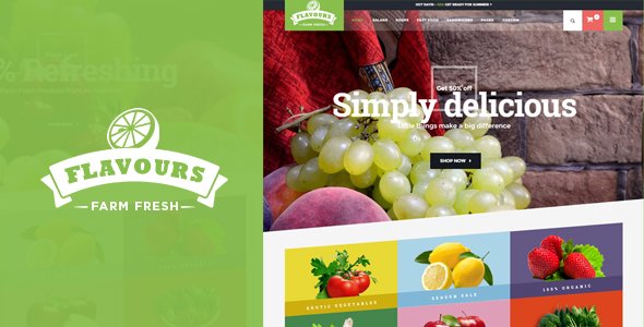 Flavours - Multipurpose WooCommerce Theme
           TFx