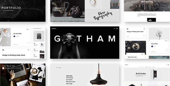 Gotham Responsive Creative WordPress Theme
           TFx