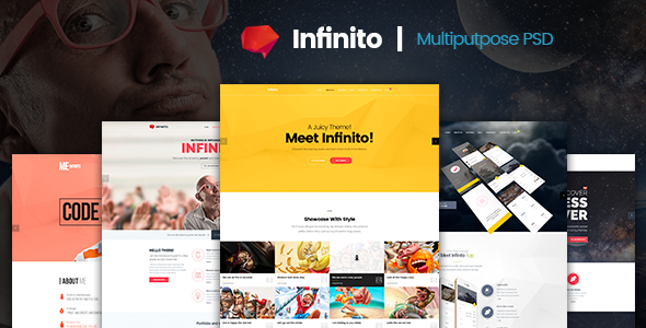 Infinito Multipurpose PSD Template
           TFx