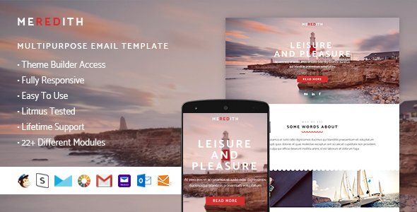 Meredith - Responsive Email + StampReady Builder
           TFx