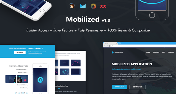 Mobilized - Responsive Email + Online Template Builder
           TFx
