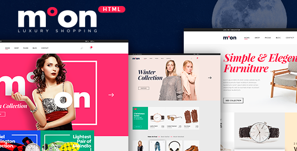 Moon - eCommerce HTML Responsive Template
           TFx