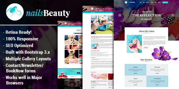 NailsBeauty - Spa and Beauty HTML Template
           TFx