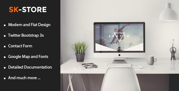 SK Store - Unique HTML Template for Sport and Athlete Stores
           TFx