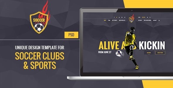 Soccer Acumen - Soccer and Football Club PSD Template
           TFx