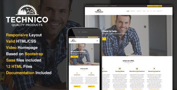 Technico - Business Site Template
           TFx
