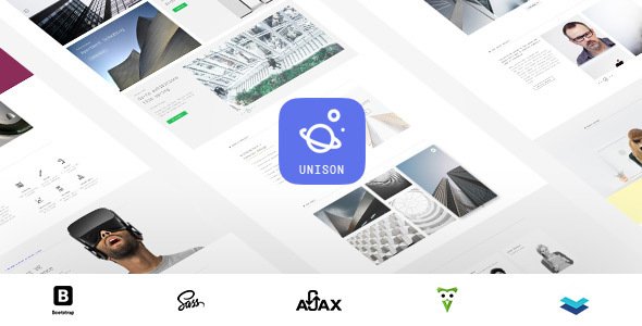 Unison - Material Design Portfolio Template
           TFx