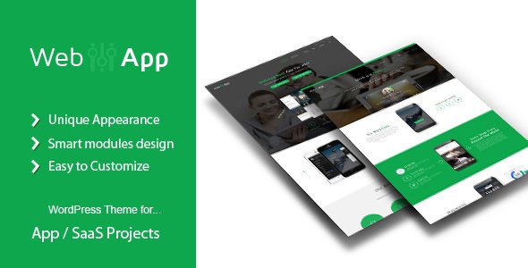 Webapp - App - Saas WordPress Theme
           TFx