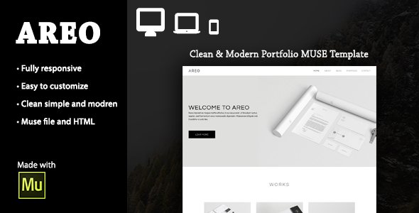 AREO- Responsive Multi-Purpose Muse Theme
           TFx
