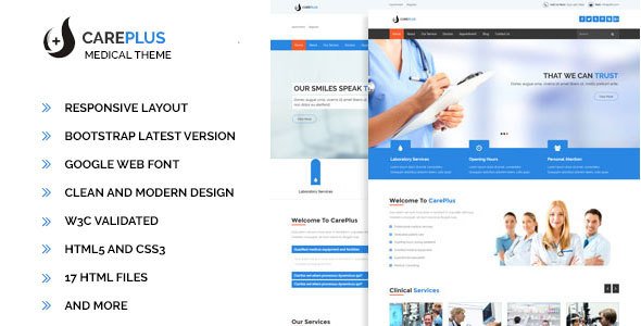 Careplus - HTML5 Medical Template
           TFx