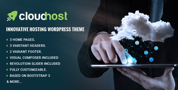 CloudHost - Responsive Hosting WordPress Theme
           TFx