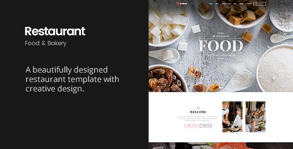 Deliver Restaurant | Food & Restaurant HTML Template
           TFx