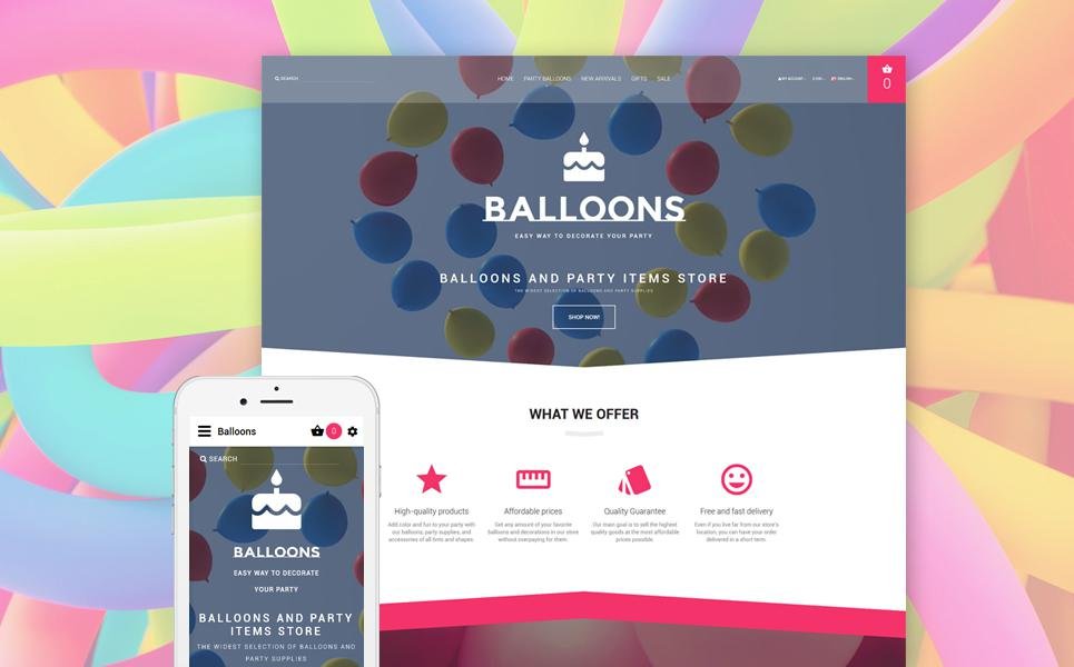 Event Planner Responsive OpenCart Template TMT
