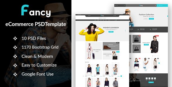 Fancy – eCommerce PSD Template
           TFx