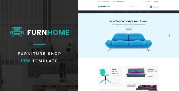 Furnhome - Furniture Shop eCommerce HTML Template
           TFx