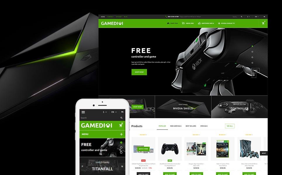 Gamedixi PrestaShop Theme TMT