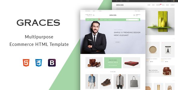 Graces - Multipurpose eCommerce HTML Template
           TFx