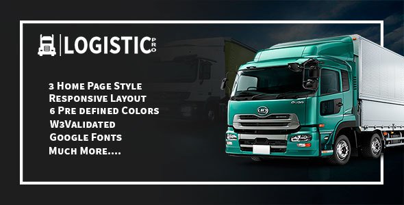 Logistic Pro - Cargo, Shipping, Warehouse, Logistic & Transport Template
           TFx